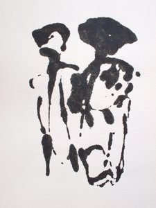 Sans titre, 2010 (monotype) - Richard Green