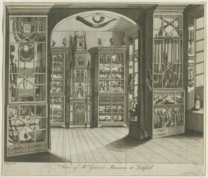 Lichfield - Musée de M. Greene : gravure, nd [XVIIIe siècle] - Richard Greene