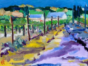 Vignoble à l