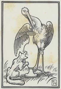 Le Renard et la Cigogne