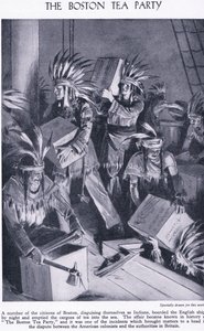 La Boston Tea Party, vers 1950 - Richard Henry Brock