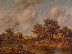 Près de Henley-on-Thames, 19e siècle, 1935 - Richard Hilder