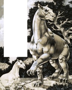 Moropus, un ancien type de cheval doté de trois énormes griffes