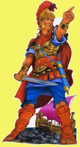 Centurion romain, tiré de "Il était une fois".