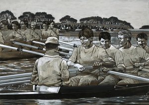 La course de bateaux entre Oxford et Cambridge