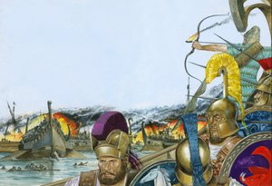 La bataille de Salamine