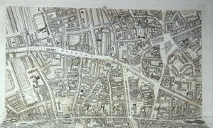 Plan de la ville de Londres, publié 1813 - Richard Horwood