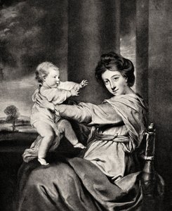 Caroline, duchesse de Marlborough et sa fille, XXe siècle - Richard Houston