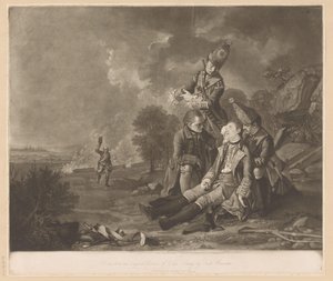 Mort de James Wolfe - Richard Houston