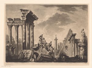 Ruines à Rome - Richard Houston