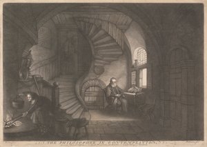 Le philosophe en contemplation - Richard Houston