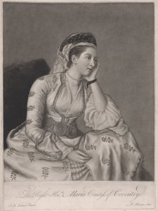 La très honorable Maria Comtesse de Coventry - Richard Houston
