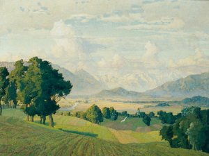 Paysage en Haute-Bavière