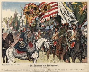 Célébration de la victoire à la bataille de Hohenfriedeberg - Richard Knoetel