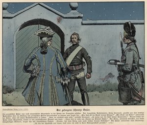 Le hussard noir capturé