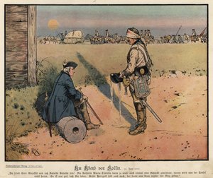 Le soir de la bataille de Kolin