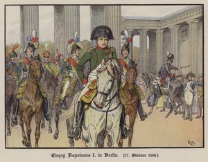 Napoléon entrant à Berlin, 27 octobre 1806 - Richard Knotel