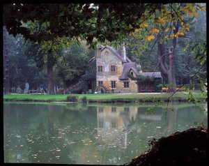 Le Hameau de la Reine - La Maison de la Reine au Hameau de la Reine Marie-Antoinette, dans le parc du Château de Versailles