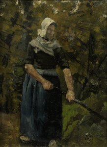 Paysanne avec un bâton - Richard Nicolaüs Roland Holst