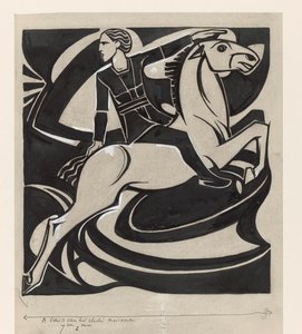 Homme à cheval - Richard Nicolaüs Roland Holst