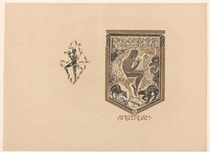 Conception de couverture pour : Programme du Concertgebouw Amsterdam - Richard Nicolaüs Roland Holst