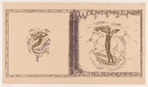 Conception de couverture pour : Wendingen, numéro sur les coquillages, 1923 - Richard Nicolaüs Roland Holst