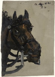 Tête de cheval - Richard Nicolaüs Roland Holst