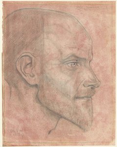 Portrait de Jac. Jongert, de profil - Richard Nicolaüs Roland Holst