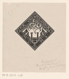 Vignette en mémoire de Mary Vincentia Huizinga-Schorer - Richard Nicolaüs Roland Holst