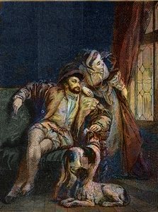 François Ier et Marguerite de Navarre - François Ier roi de France avec sa sœur Marguerite d