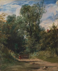 Un chemin boisé - Richard Parkes Bonington