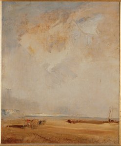 Vue de la plage de Normandie ... - Richard Parkes Bonington