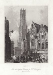 Bruges - Richard Parkes Bonington