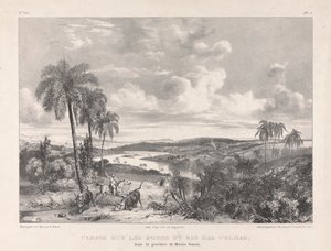 Campos sur les bords du Rio das Velhas - Richard Parkes Bonington