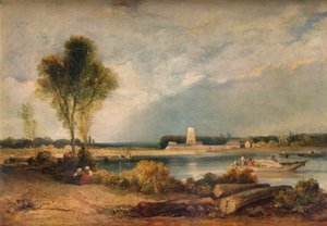 Paysage en Normandie, 19e siècle, 1934 - Richard Parkes Bonington