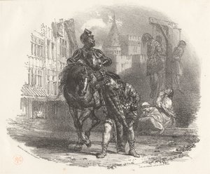 Les Pendus - Richard Parkes Bonington