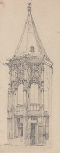 Palais de Justice, Rouen - Richard Parkes Bonington