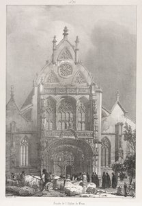 Voyages pittoresques et romantiques dans la vieille France, Franche-Comté : Façade de l