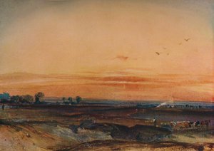 Coucher de soleil, 1826 - Richard Parkes Bonington