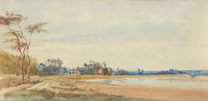 Les marais salants près de Trouville