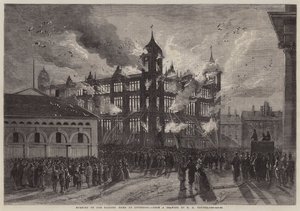 Incendie de la Maison des Marins à Liverpool - Richard Principal Leitch