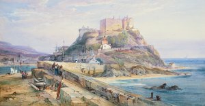 Château de Mont Orgueil, Gorey, Jersey, 1876 - Richard Principal Leitch