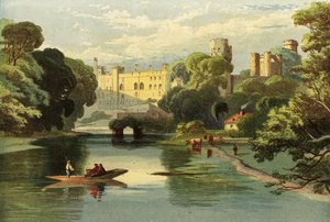 La visite de la reine au Warwickshire, château de Warwick - Richard Principal Leitch