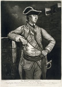 Le Honorable Sr. Wm. Howe, Chevalier du Bain, et Commandant en Chef des Forces de Sa Majesté en Amérique - Richard Purcell