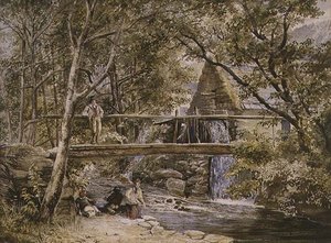 Un moulin à eau - Richard Redgrave