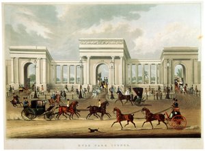 Hyde Park Corner, 1828 - Richard Rosenberg