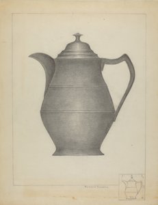 Pichet en étain - Richard Schoene