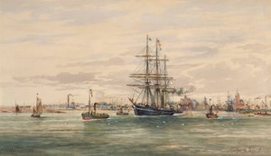 Terra Nova quittant Cardiff - Richard Short