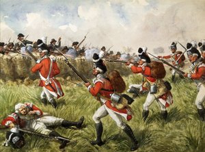 Bunker Hill, 1775, vers 1900 - Richard Simkin