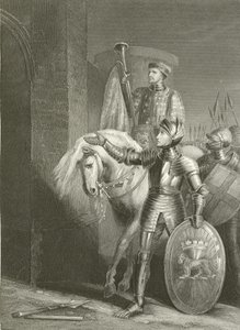 Le Roi Henri V, devant Harfleur - Richard Westall